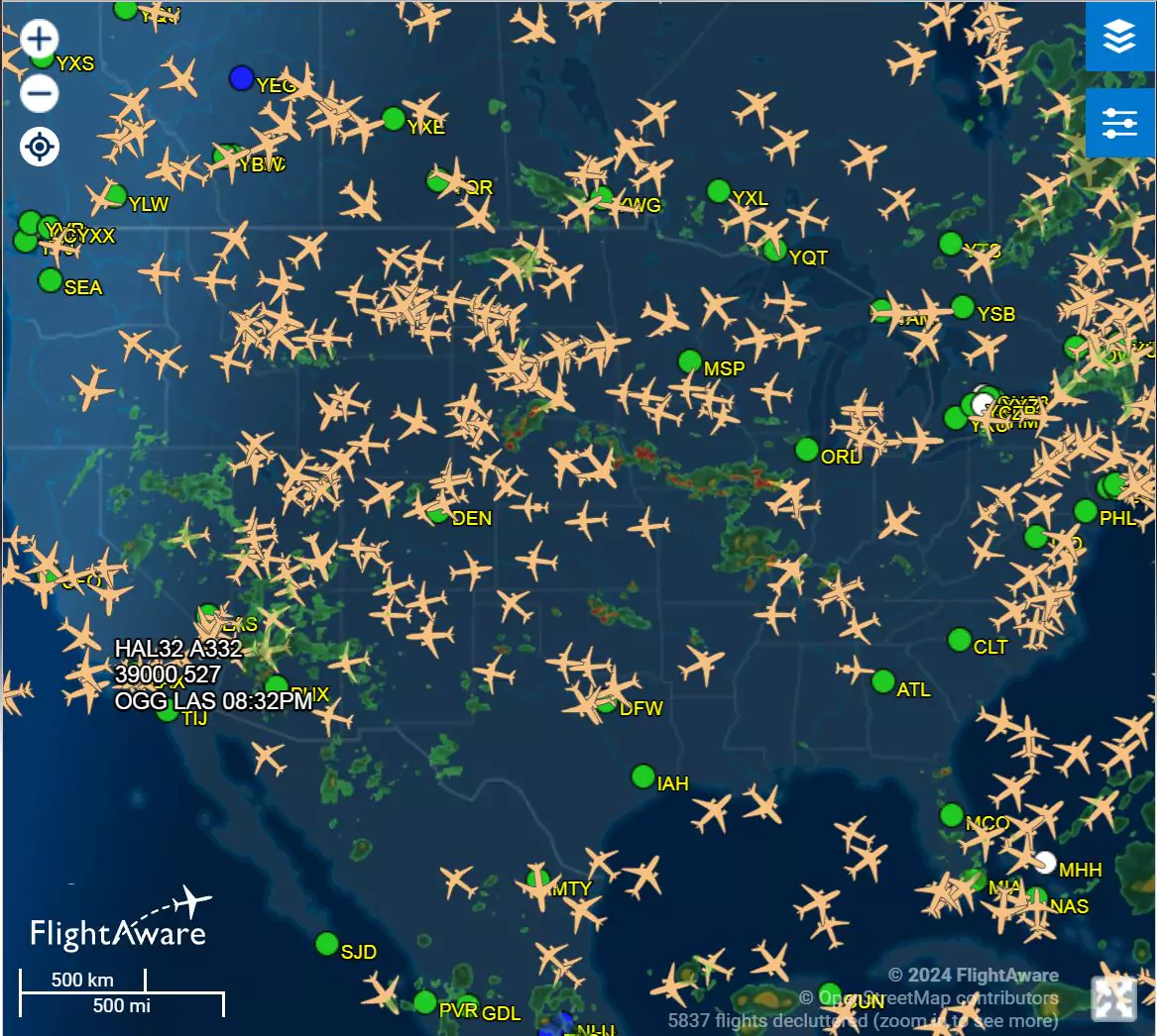 FlightAware giúp bạn theo dõi trạng thái thời gian thực của bất kỳ chuyến bay nào